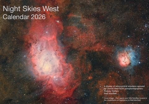 Night Skies West Calendar 2026