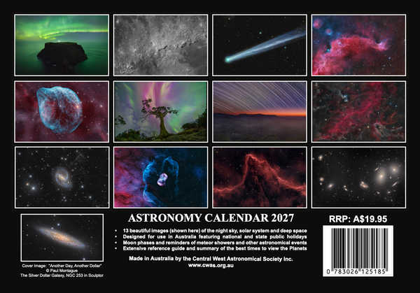 2027 Astronomy Calendar