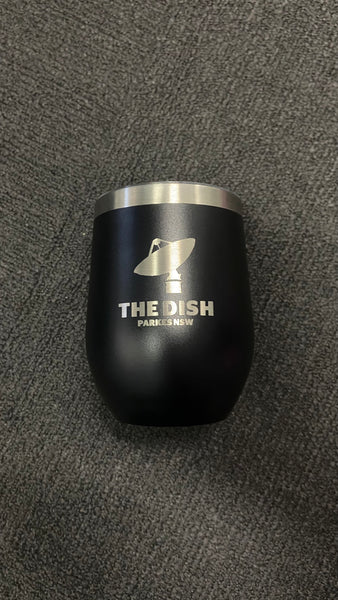 Dish Stainless Steel Cup with Lid