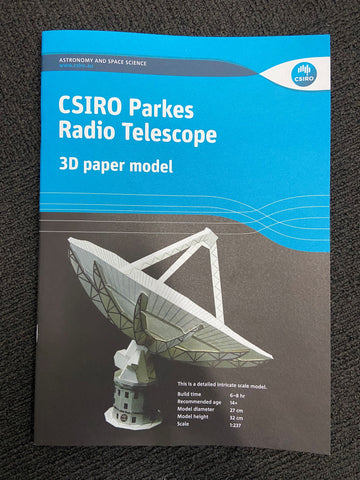 The 3D Parkes Radio Telescope Paper Model