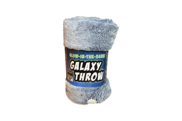 Glow-in-the-Dark Galaxy Throw