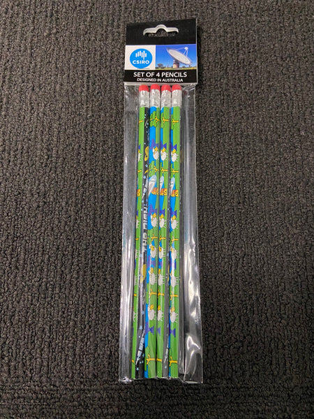Set of 4 Pencils