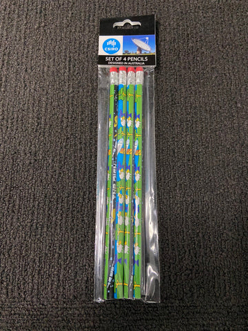 Set of 4 Pencils