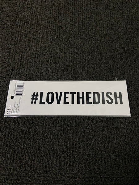 Sticker - #lovethedish