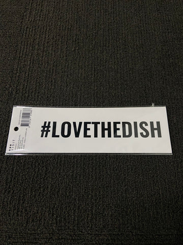 Sticker - #lovethedish