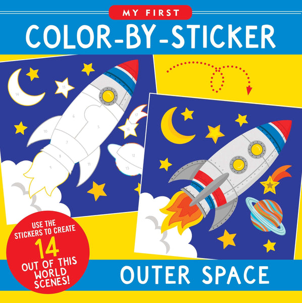 My First Color-By-Sticker Book