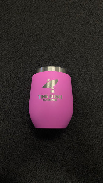 Dish Stainless Steel Cup with Lid