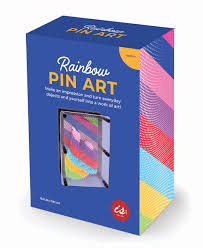 Rainbow Pin Art - CSIRO Parkes Dish Shop