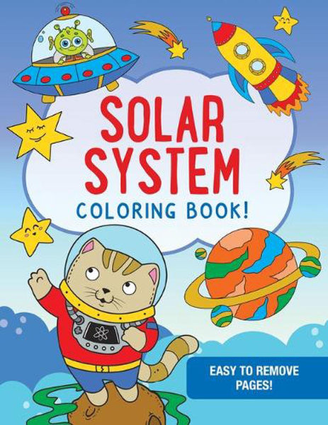 Solar System Colouring Book