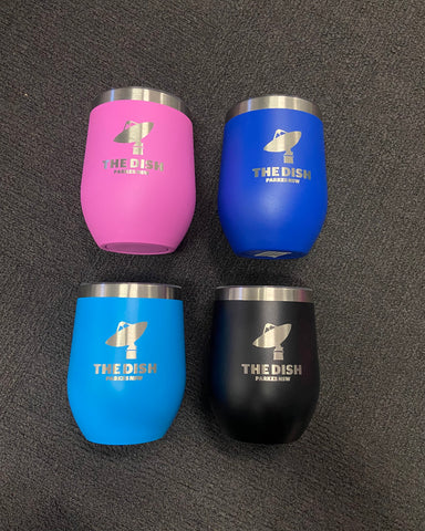 Dish Stainless Steel Cup with Lid