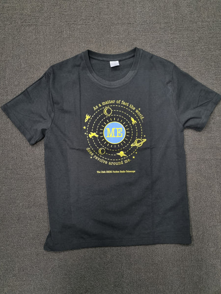 Adults - World Revolves around me Shirt Black