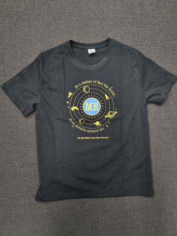 Adults - World Revolves around me Shirt Black