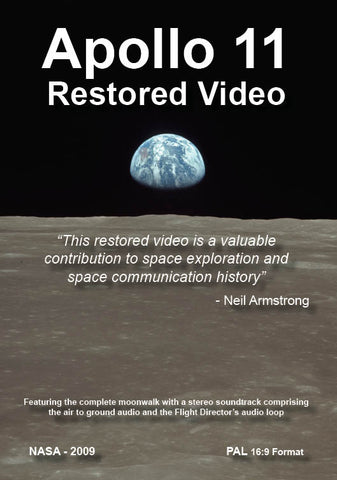 Apollo 11 restored video (DVD)