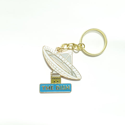 Blue and White Keyring