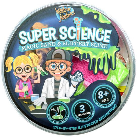 Super Science, Revolting Science and Glow Science kits