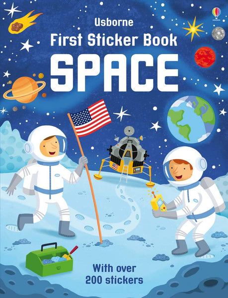 First Sticker Book Space (Usborne)