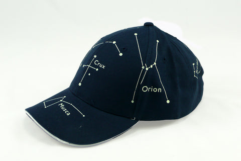 CSIRO Parkes Radio Telescope Glow In The Dark Adult Cap - Navy